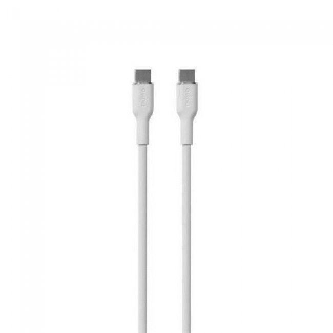 Cable Puro Icon USB-C a USB-C Blanco 1,5 m