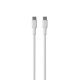 Cable Puro Icon USB-C a USB-C Blanco 1,5 m