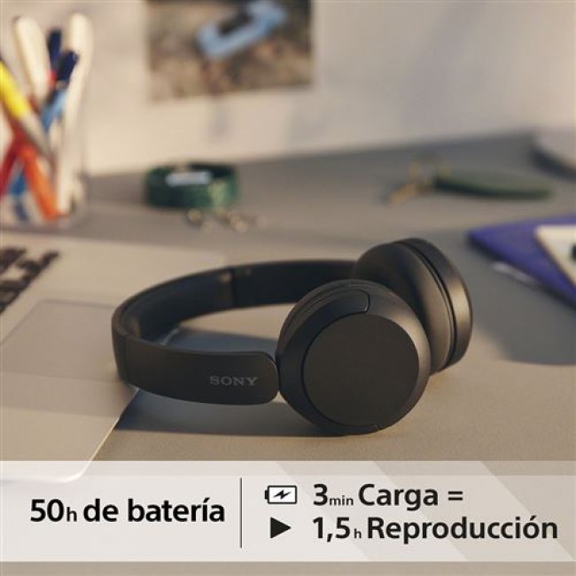 Auriculares Bluetooth Sony WH-CH520 Negro