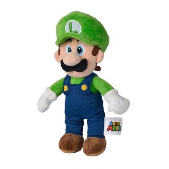Peluche Super Mario Bros Luigi 20cm