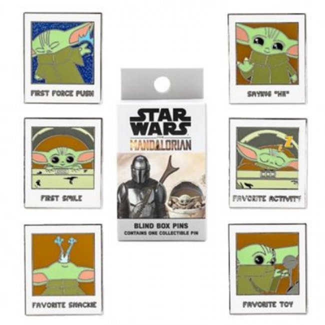 Pin Star Wars The Mandalorian Baby Yoda - Varios modelos