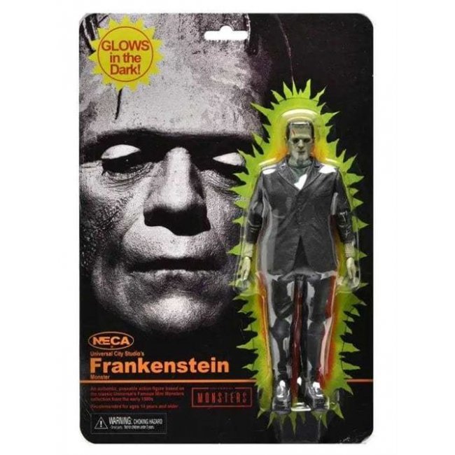Figura NECA Universal Monsters Frankenstein Glows 18cm