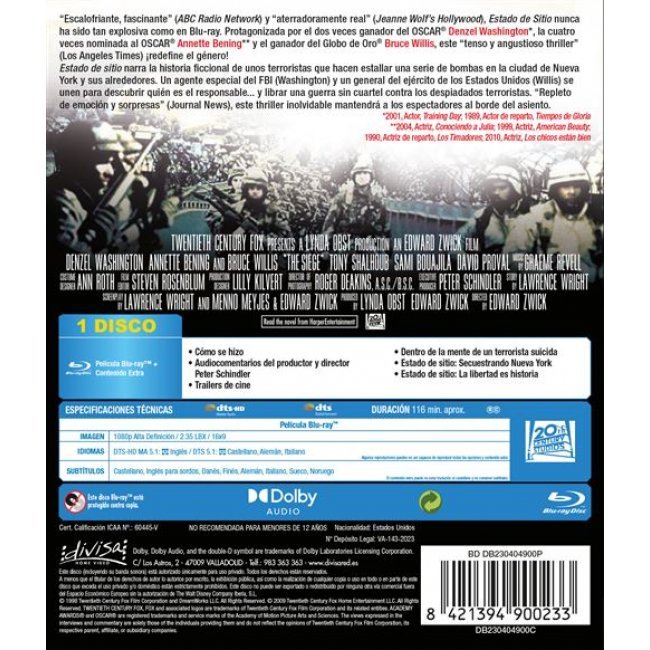 Estado de Sitio - Blu-ray