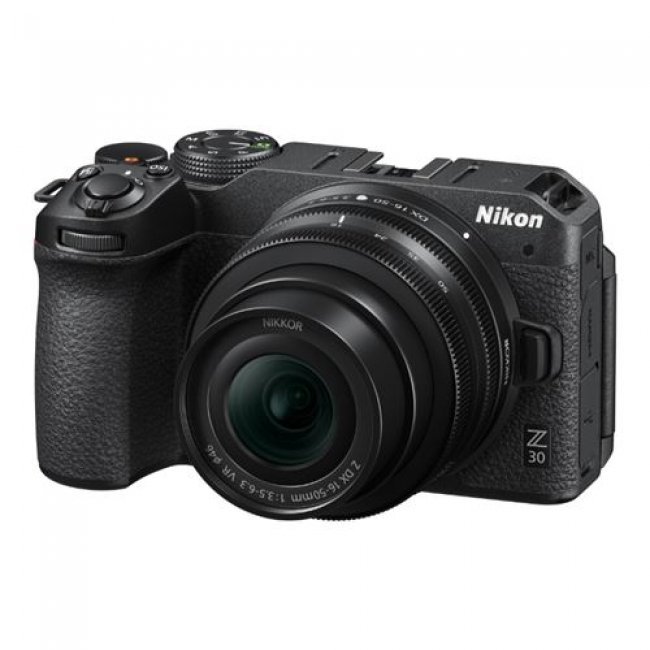 Kit Cámara Nikon Z30 + 16-50mm + Trípode + Tarjeta SD 16GB + Ebook + Bandolera