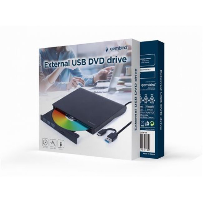 Grabadora Gembird DVD-USB-03 
