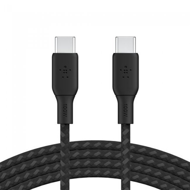 Cable Belkin Boost Charge USB-C a USB-C 100W Negro 2m