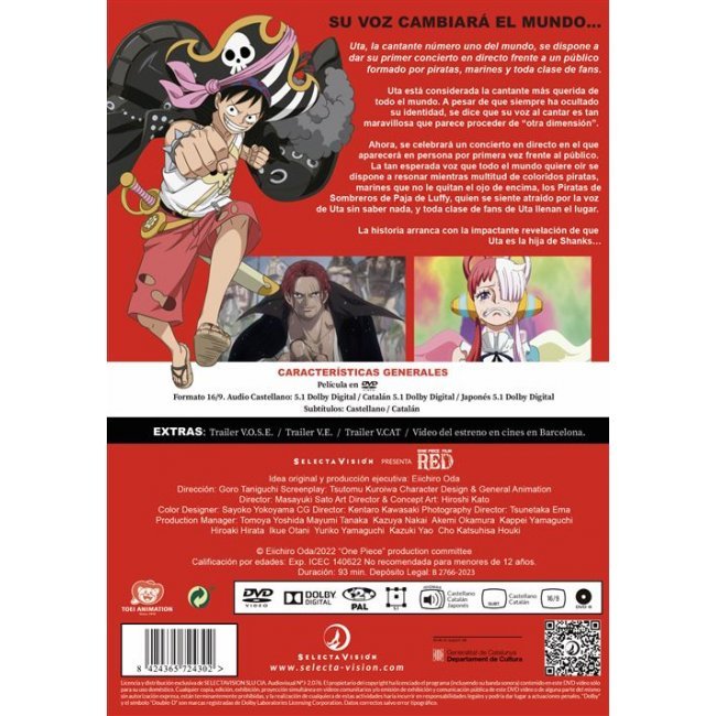 One Piece Red - DVD