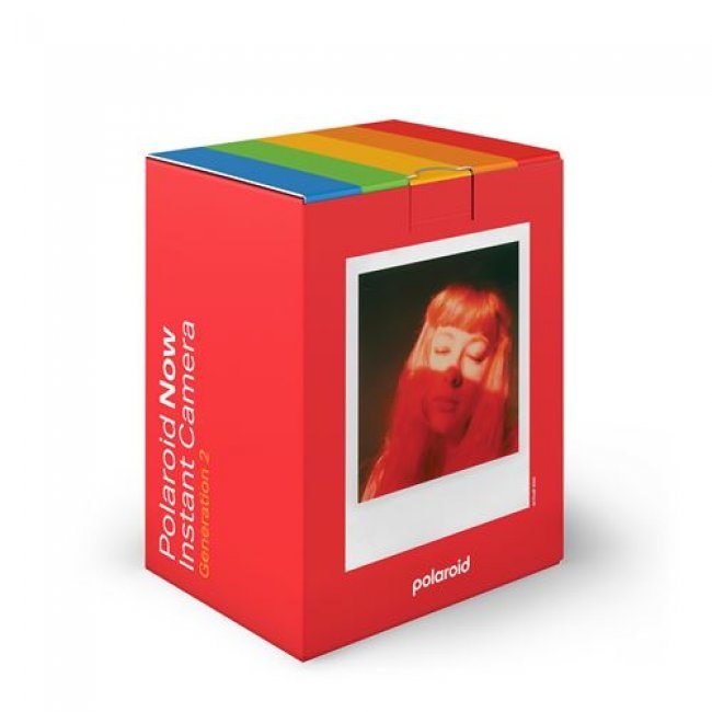 Cámara instantánea Polaroid Now Gen 2 Rojo 