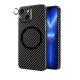 Funda 4-ok Carbon Lens MagSafe Negro para iPhone 14