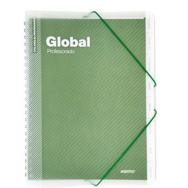 Carpeta Global Profesorado Additio verde