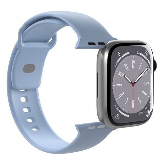 Set 3 correas Puro Icon Azul para Apple Watch 42/44/45/49 mm