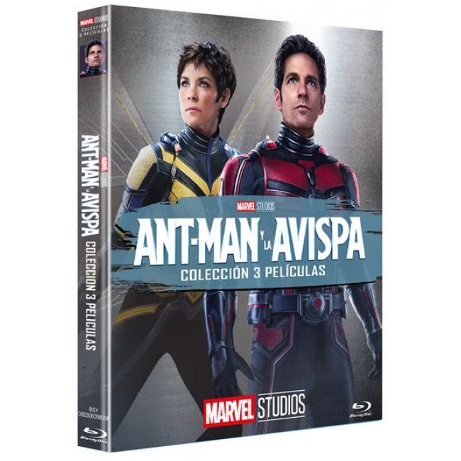 Pack Ant-Man  Y La Avispa: Colección 3 Películas  - Blu-ray
