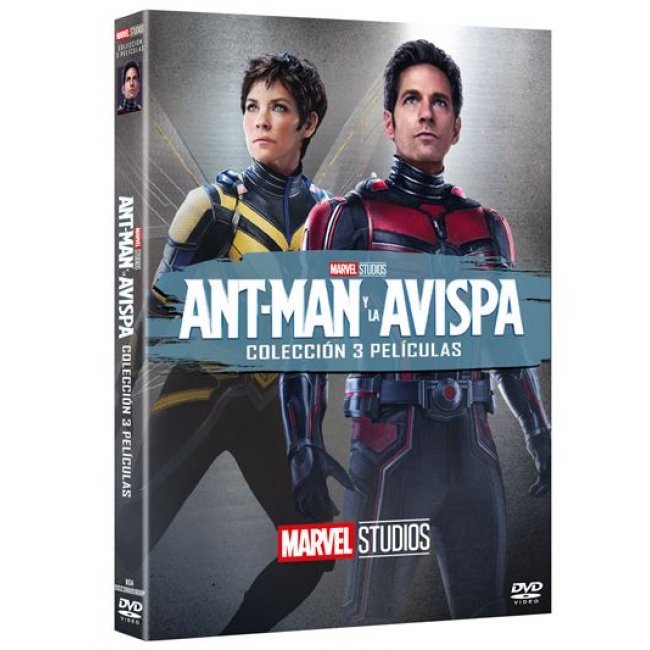 Pack Ant-Man  Y La Avispa: Colección 3 Películas - DVD