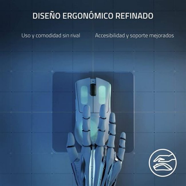 Ratón gaming ergonómico Razer DeathAdder V3 Pro Blanco