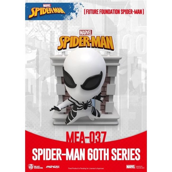 Figura Marvel Fundación Futuro Spiderman 8cm