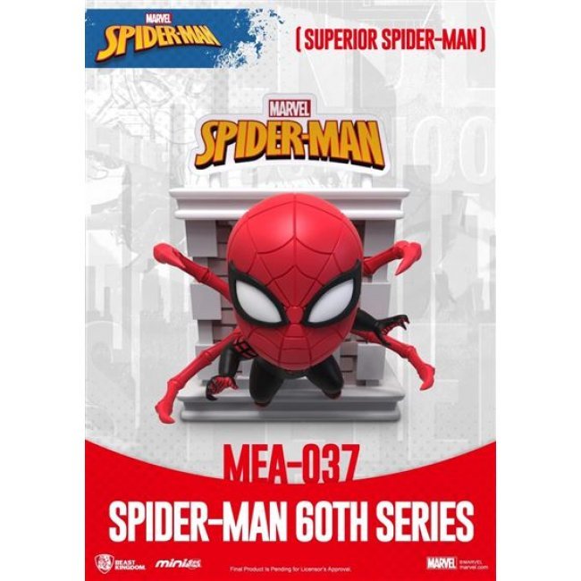 Figura Beast Kingdom Marvel Spider-Man Superior 60Th Serie 12cm