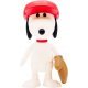 Figura Super7 Snoopy Jugador de Baseball 10cm