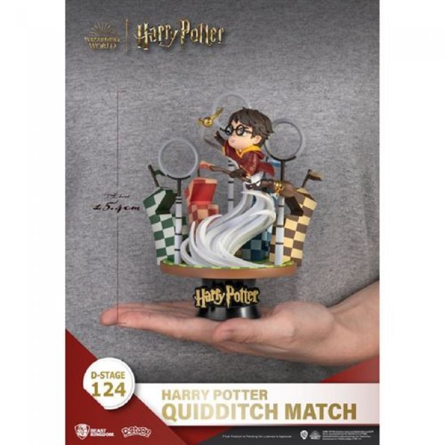 Figura diorama D-Stage Harry Potter Partido de Quidditch 21cm