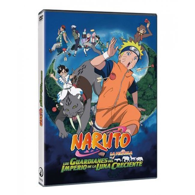 Naruto. Película 3. Los Guardianes del Imperio de la Luna Creciente - DCD