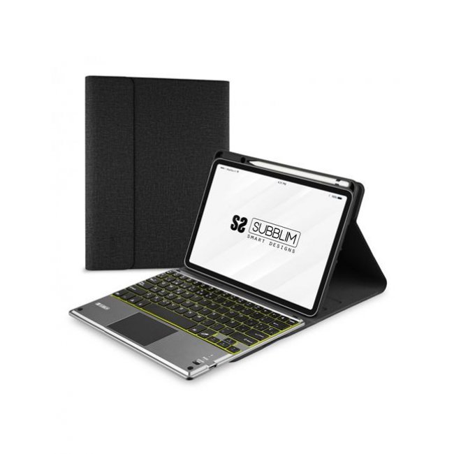 Funda con teclado Bluetooth Subblim Keytab Pro Negro para iPad 10,9