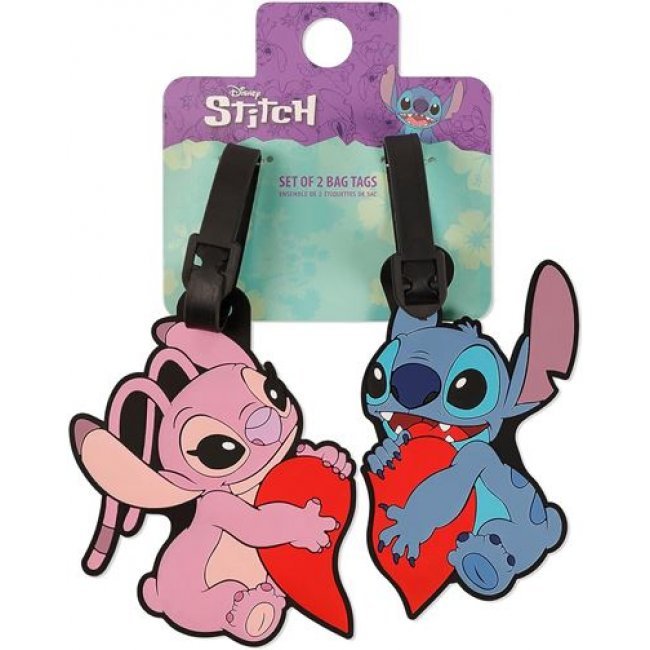 Identificador de equipaje Disney Lilo y Stich Angel y Stich