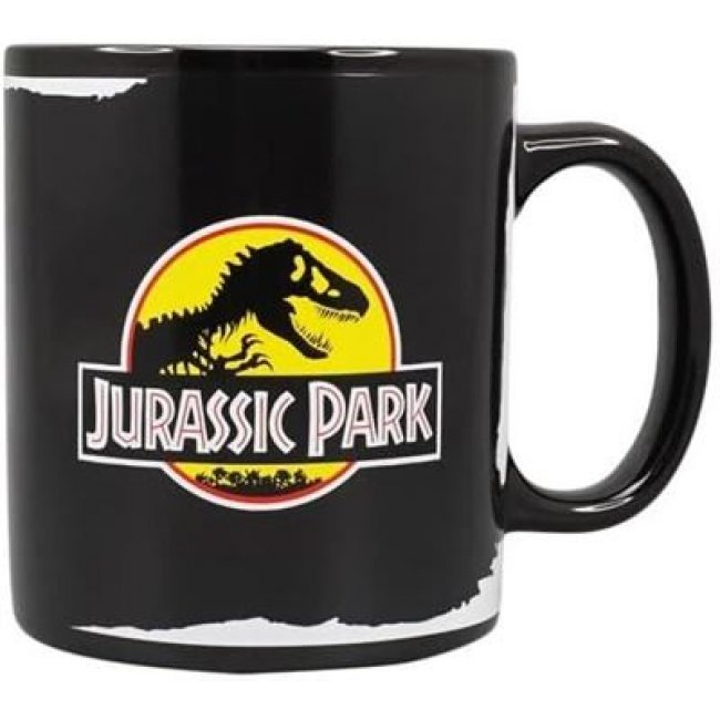 Taza termocromática Jurassic Park I Survived June 93