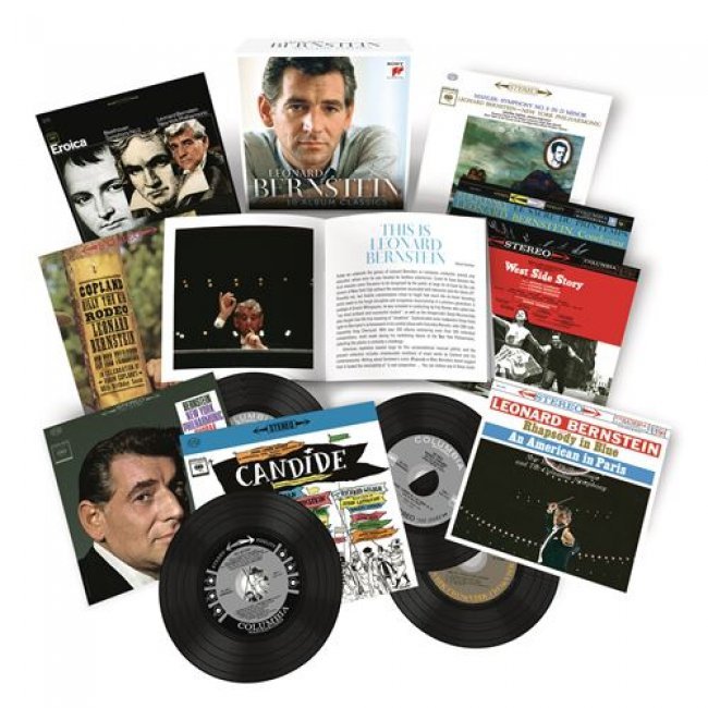 Box Set Leonard Bernstein - 10 Album Classics - 11 CDs