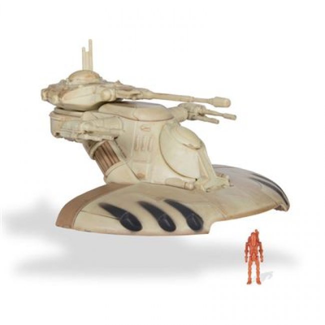 Figura Bizak Star Wars Nave Deluxe Armored Assault Tanque Droide AAT y Droide de combate