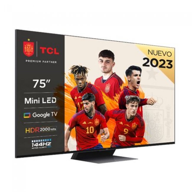 TV QLED 75'' TCL 75C845 4K UHD HDR Smart Tv
