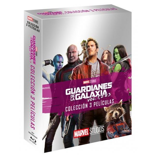 Pack Guardianes de la Galaxia Volumen 1-3 - Blu-ray