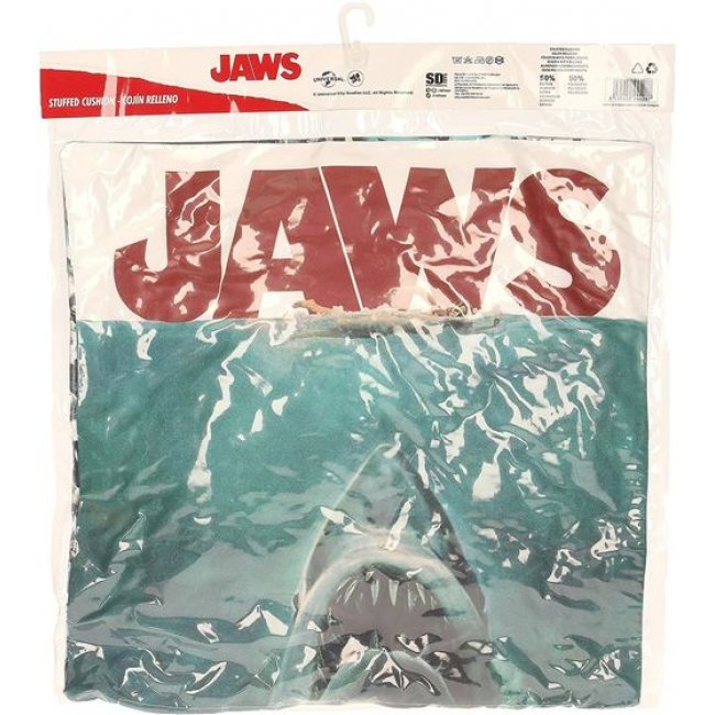 Cojín Tiburón Póster Jaws