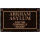 Felpudo DC Batman Arkham Asylum For the criminale insane 60x40cm