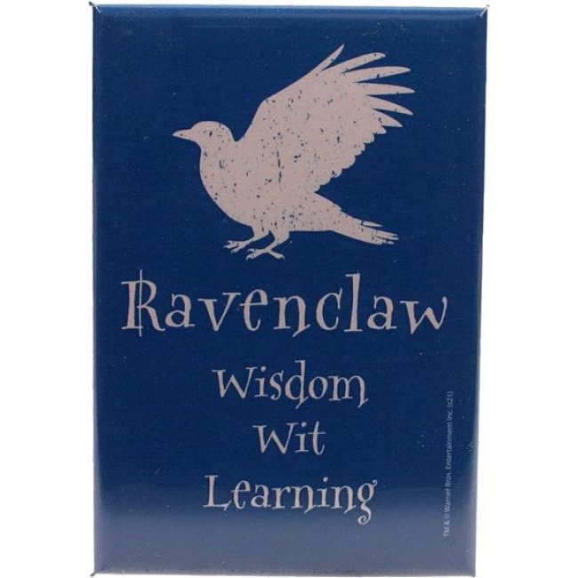 Imán Harry Potter Ravenclaw Wisdom Wit Learning