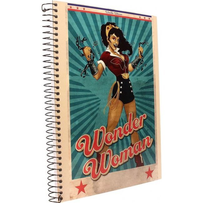 Libreta DC Wonder Woman rompe cadenas