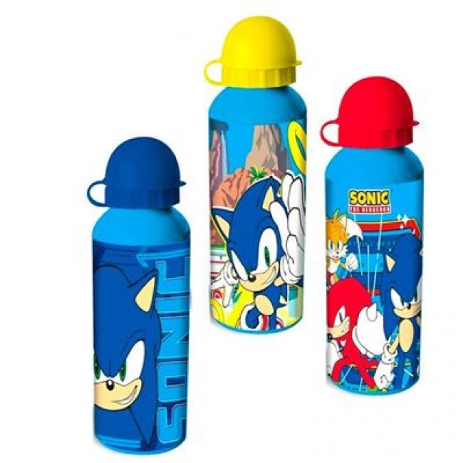 Botella SEGA Sonic Aluminio 500ml - Varios modelos