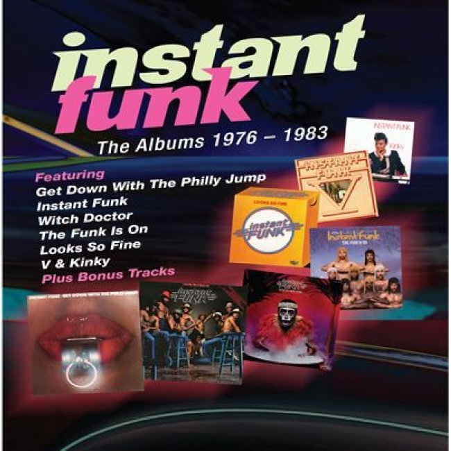 Box Set Instant Funk. The albums 1976-1983 - 5 CDs