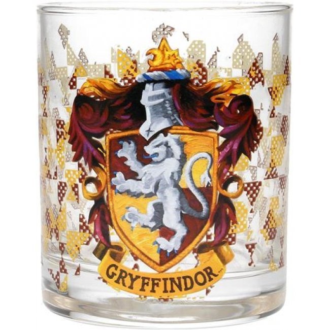 Vaso de cristal Harry Potter Escudo de Gryffindor 370ml