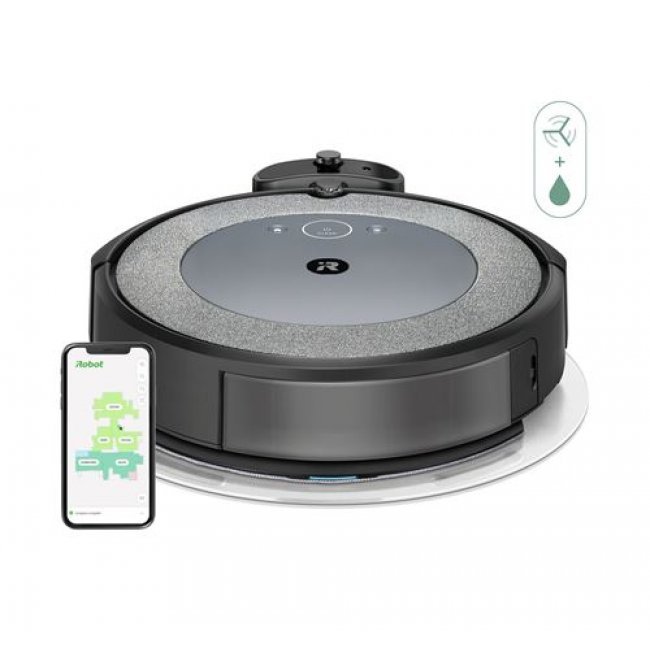 Robot aspirador y friegasuelos iRobot Roomba Combo i5