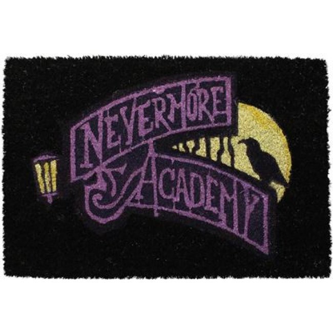 Felpudo Miércoles Nevermore Academy 60 x 40 
