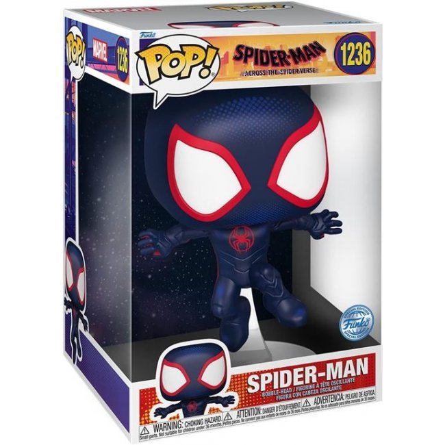 Figura Funko Marvel Spiderman Across The Spiderverse Spiderman Miles Morales 25cm