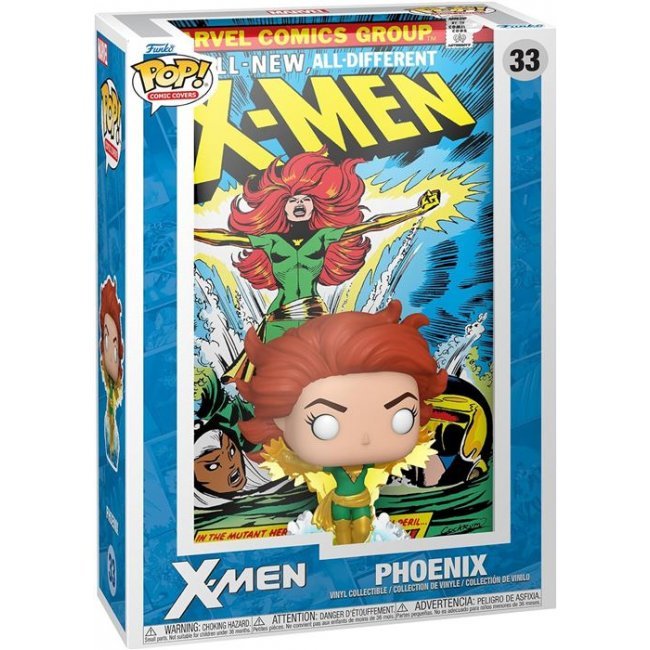 Figura Funko Marvel X-Men Comic Cover 101 Fénix 10cm