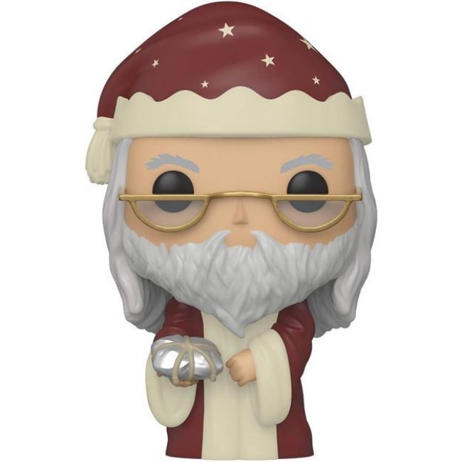 Figura Funko Christmas Harry Potter Dumbledore 10cm