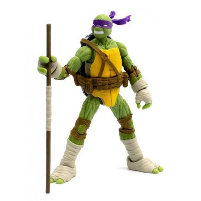 Figura BST AXN Tortugas Mutantes Donatello con cómic 13cm