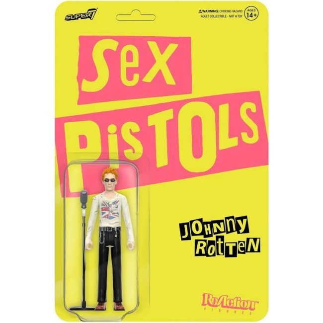 Figura Super7 Sex Pistols Johnny Rotten 9cm