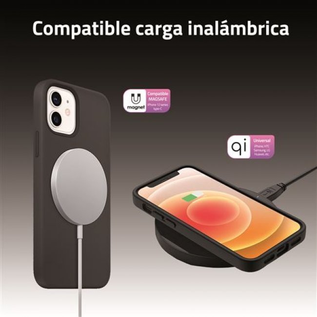 Funda 4-ok Slim Negro para iPhone 15 Pro