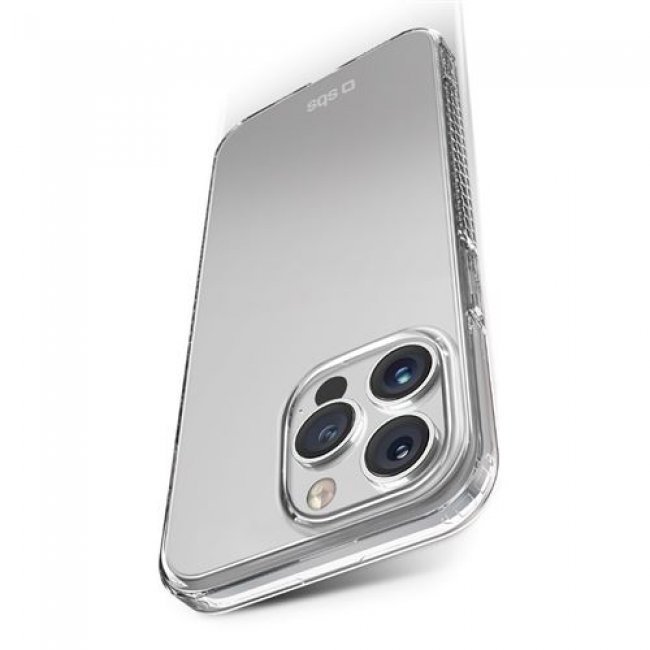 Funda Sbs Extreme Transparente para iPhone 15 Pro