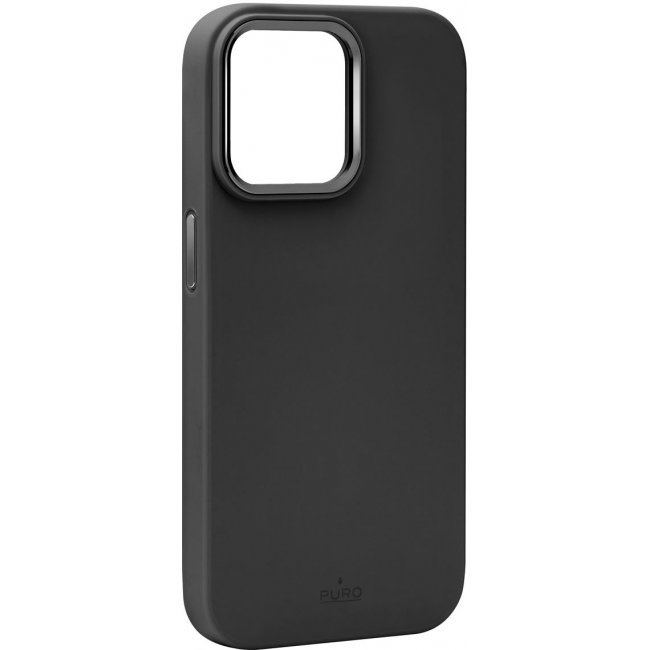 Funda Puro Icon MagSafe Negro para iPhone 15 Pro