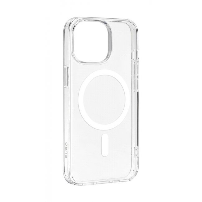 Funda Puro Fun Lite MagSafe Transparente para iPhone 15 Pro Max