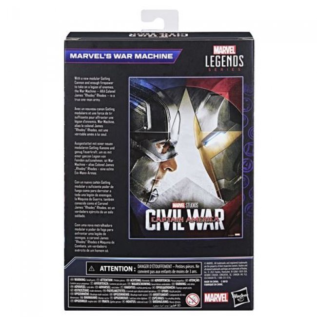 Figura Hasbro Marvel Legends Civil War War Machine 15cm