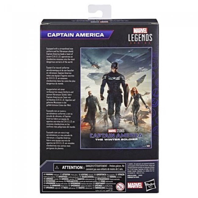 Figura Hasbro Marvel Legends The Winter Soldier Capitán América 15cm